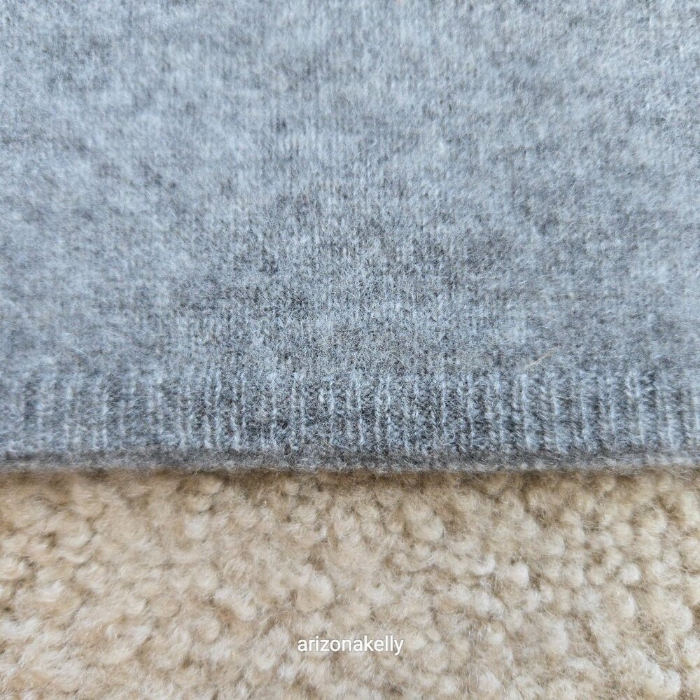 NWOT Zara Cashmere Scarf Grey Wrap Oversized - Picture 8 of 15